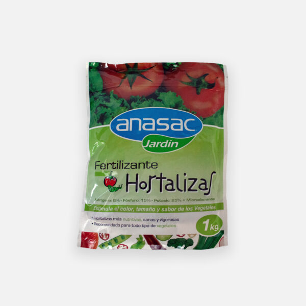 FERTILIZANTE HORTALIZA (8-15-25) 1 KG