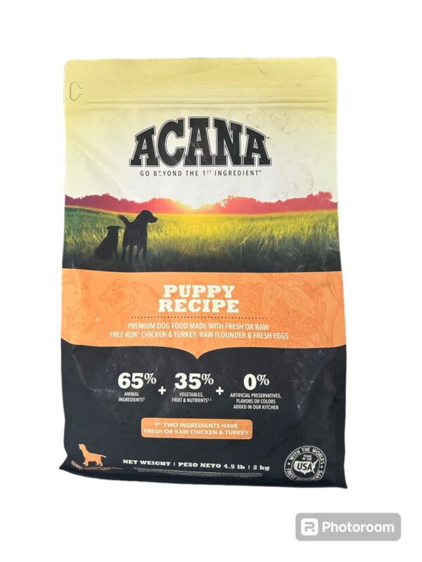 ACANA PERRO PUPPY Y JUNIOR 2KG.