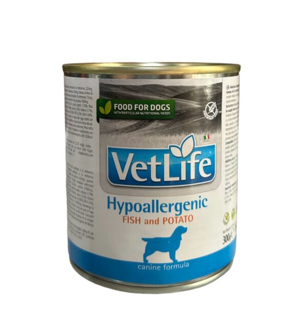 VETLIFE  PERRO HYPOALERGENICO 300 GRS.