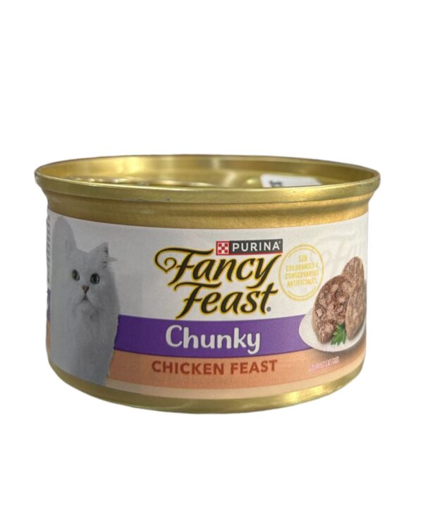 FANCY FEAST GATO CHUNKY POLLO 85 GRS.