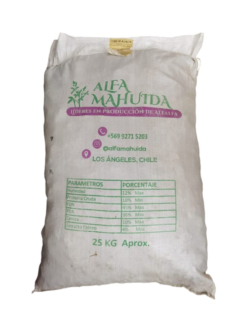 ALFALFA EN CUBO 25 KG